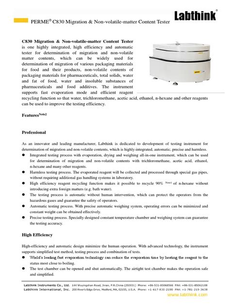 Migration & Non-volatile-matter Content Tester importing|types of migrations.